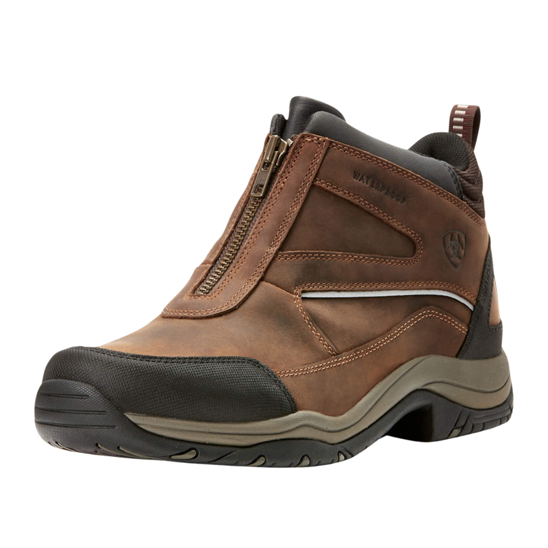 Ariat Telluride Zip Waterproof Boots Men's in Copper